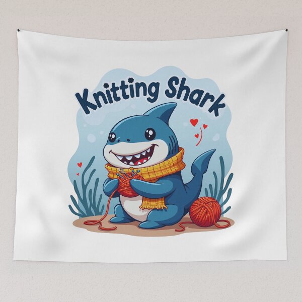 Item preview, Knitting Shark designed and sold by Bulwshop.
