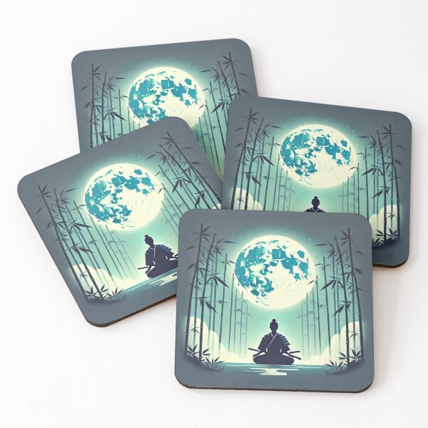 Item preview, Moonlit Samurai Serenity designed and sold by Qualmize.