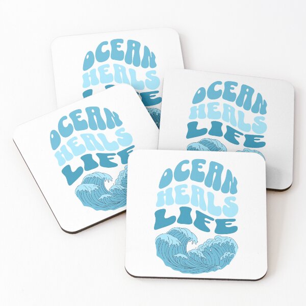 Item preview, Ocean Heals Life | Inspirational Waves designed and sold by CyberWindow.