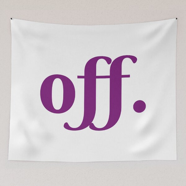 Item preview, OFF. – A Bold Statement on Disconnection, Unique designed and sold by villacreativa.