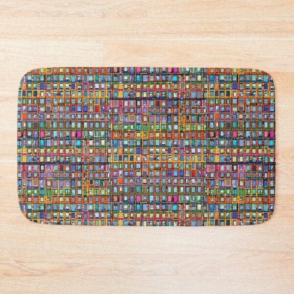 Item preview, pattern windows vivide designed and sold by illustroken.
