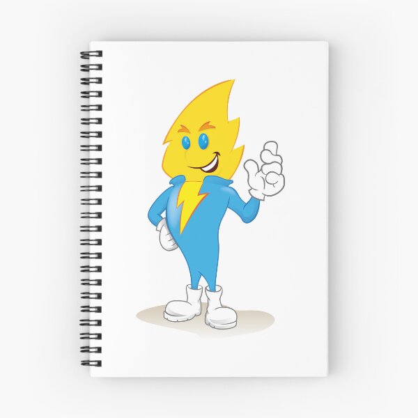 Item preview, Illustration of an electric power mascot. Ideal for catalogs, informative and institutional material and educational designed and sold by LucianoCosmo.