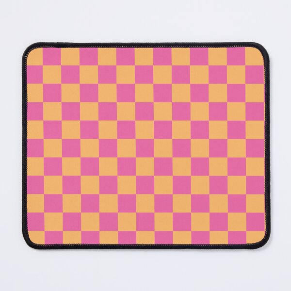 Item preview,  Vibrant Orange & Pink Checkerboard designed and sold by lamaddalena.