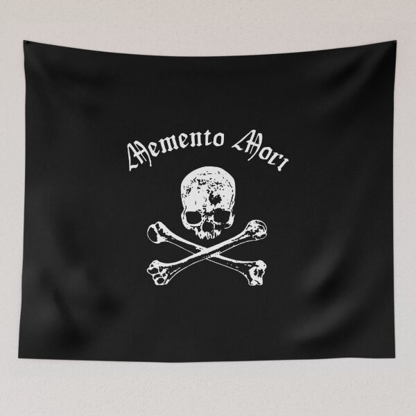 Item preview, Memento Mori Skull and Bones designed and sold by einmal-art.