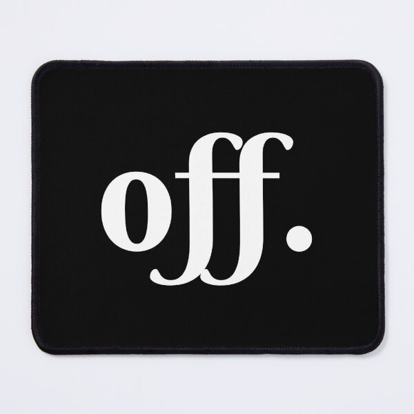 Item preview, OFF. – A Bold Statement on Disconnection, Unique designed and sold by villacreativa.