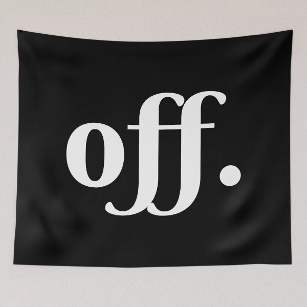 Item preview, OFF. – A Bold Statement on Disconnection, Unique designed and sold by villacreativa.