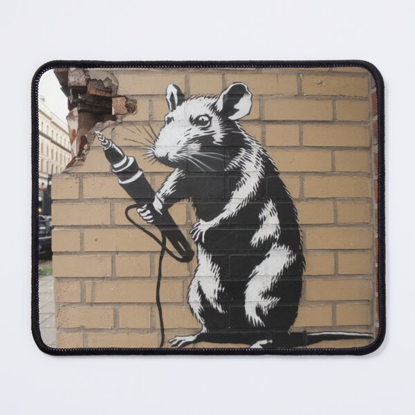 Item preview, Banksy rat street art vintage designed and sold by martin max.