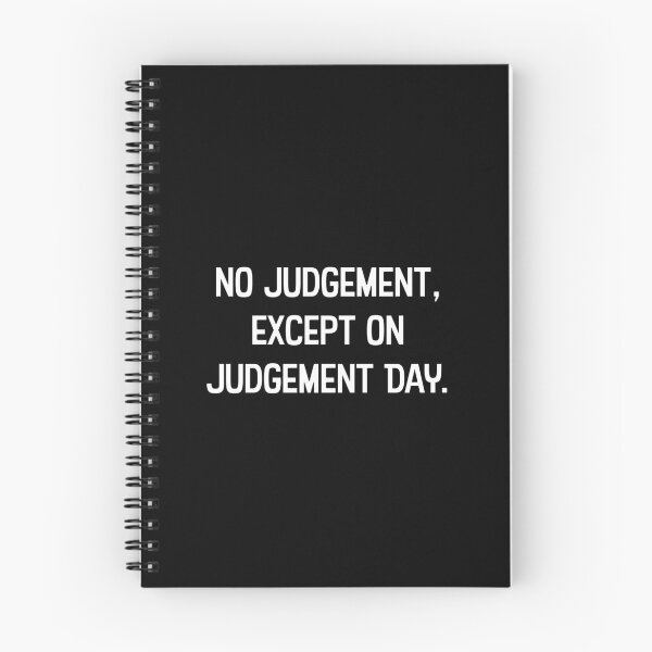 Item preview, No judgment except on judgment day designed and sold by WhackoDesigns.