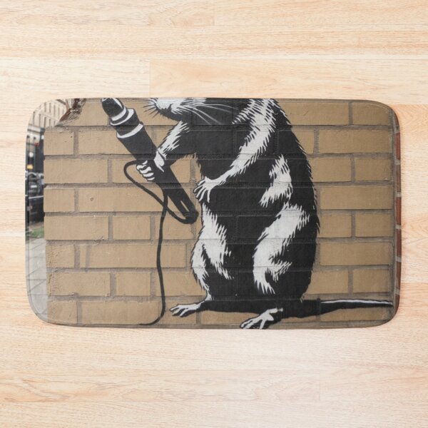 Item preview, Banksy rat street art vintage designed and sold by martin max.