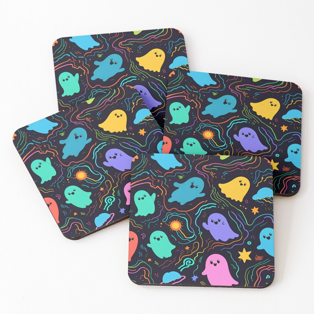 Item preview, Coasters (Set of 4) designed and sold by illustroken.