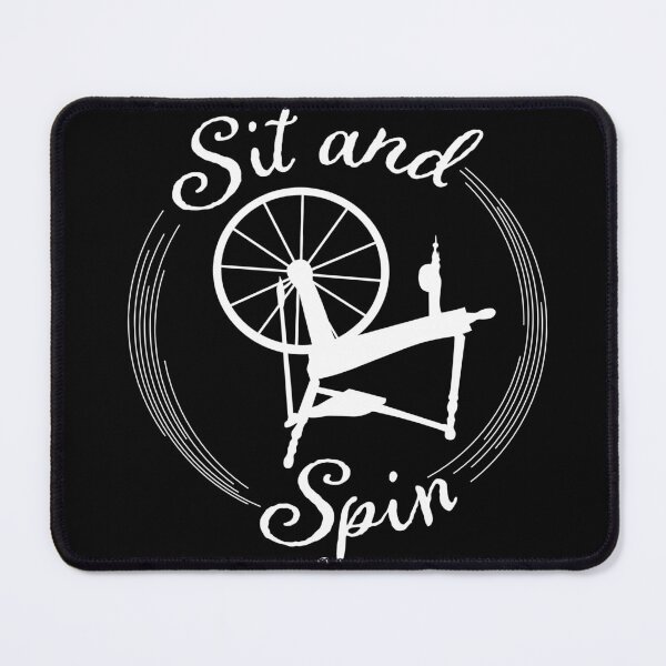 Item preview, Sit and Spin (yarn) white designed and sold by CarynsCreations.
