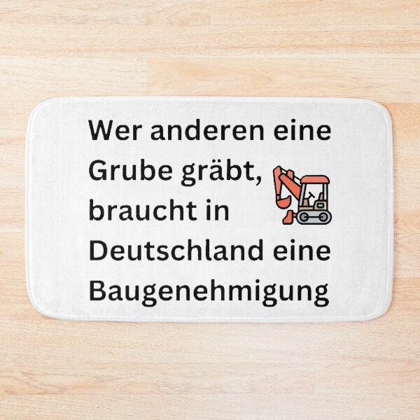 Item preview, He who digs a pit for others – Funny construction bureaucracy saying designed and sold by Pinfinest.