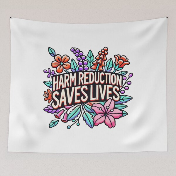 Item preview, Harm Reduction Saves Lives - Lifesaving Approach designed and sold by ZAIKY DREAMS.