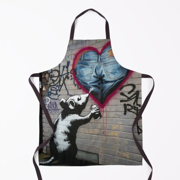 Item preview, Banksy rat street art vintage designed and sold by martin max.