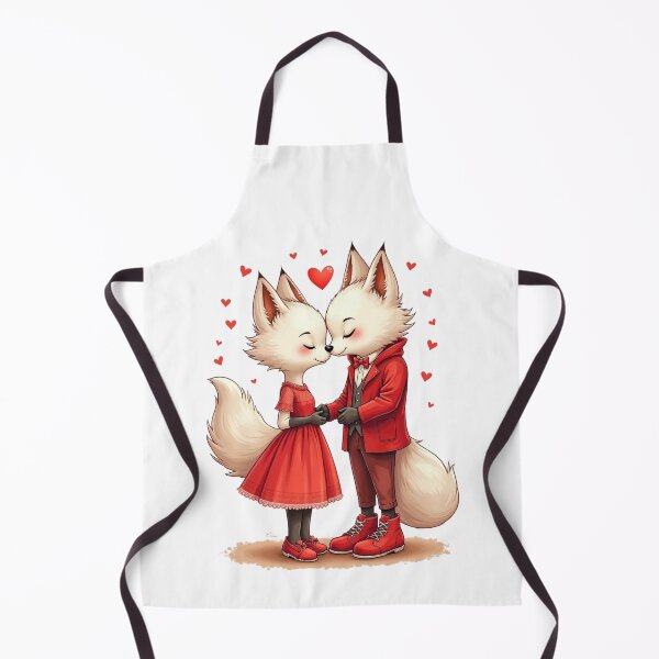 Item preview, Valentines day arctic fox designed and sold by Kamoufleur.