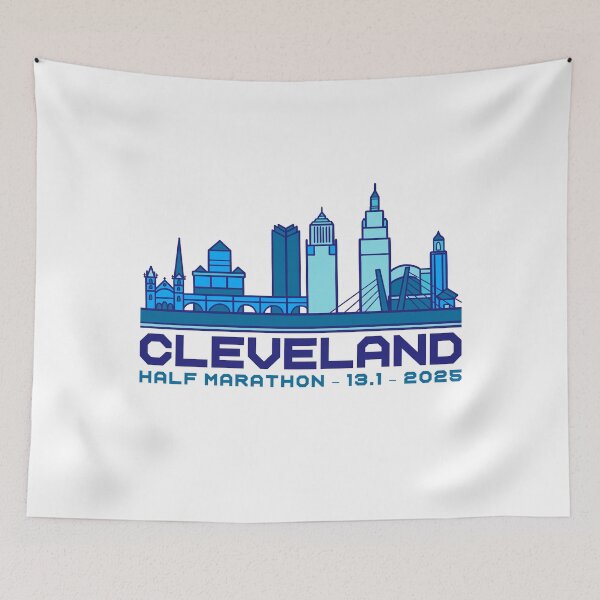 Item preview, Cleveland - Half Marathon – 13.1 – 2025 designed and sold by Moritz Schwäble.