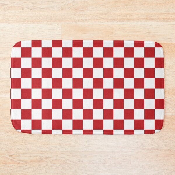 Item preview, Bold Red & White Checkerboard designed and sold by lamaddalena.