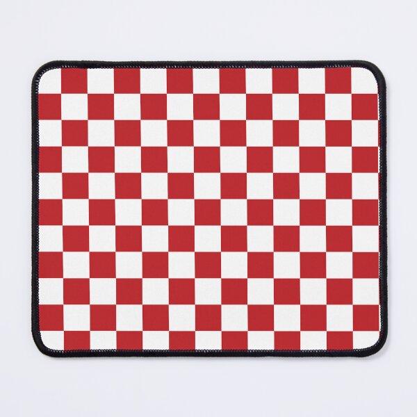 Item preview, Bold Red & White Checkerboard designed and sold by lamaddalena.