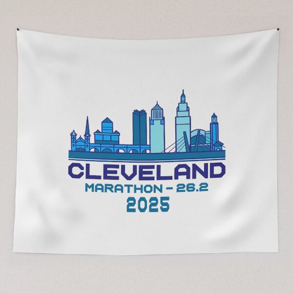 Item preview, Cleveland - Marathon – 26.2 – 2025 designed and sold by Moritz Schwäble.