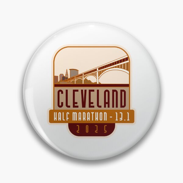 Artikelvorschau, Cleveland – Halbmarathon – 13.1 – 2025 entworfen und verkauft von Moritz Schwäble.