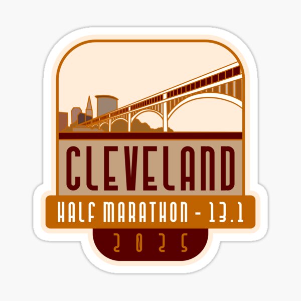 Item preview, Cleveland - Half Marathon – 13.1 – 2025 designed and sold by Moritz Schwäble.