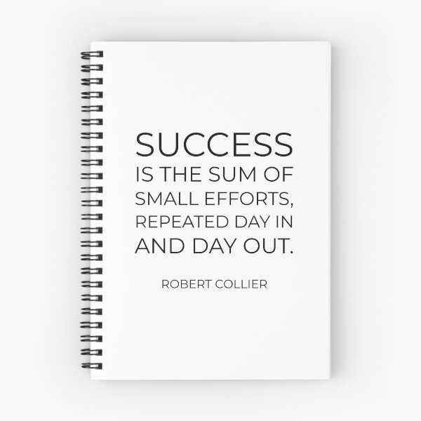 Item preview, “Success is the sum of small efforts, repeated day in and day out.” – Robert Collier designed and sold by Inspirationmotivation.