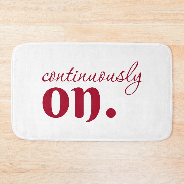 Item preview, CONTINUOUSLY ON. – The Essence of Uninterrupted Energy, Unique designed and sold by villacreativa.