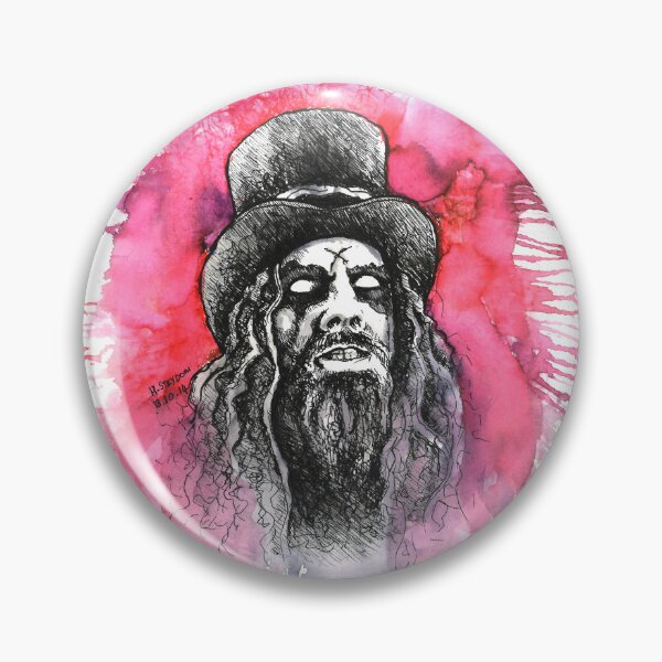 Item preview, Rob Zombie Ink Illustration designed and sold by hannooseart.