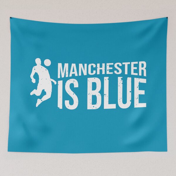 Item preview, Manchester Is Blue designed and sold by TrilogyMerch.
