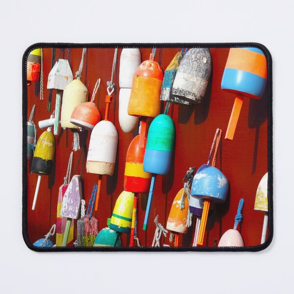 Item preview, Display of Colourful Lobster Fishing Floats designed and sold by JuliaCulp.