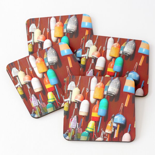 Item preview, Display of Colourful Lobster Fishing Floats designed and sold by JuliaCulp.