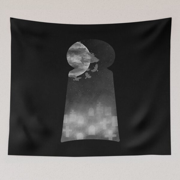 Item preview, cemeteries, keyhole, Gothic design designed and sold by Kirei-Lily.