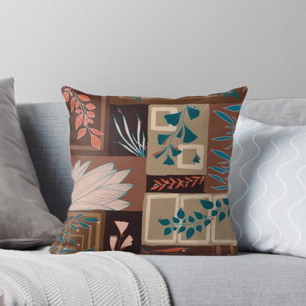 Item preview, Beige/brown leaf patchwork designed and sold by Ema-R.