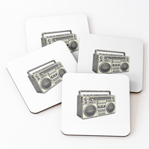Item preview, Retro Boombox designed and sold by Murza.