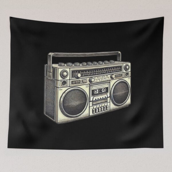 Item preview, Boombox retro designed and sold by Murza.