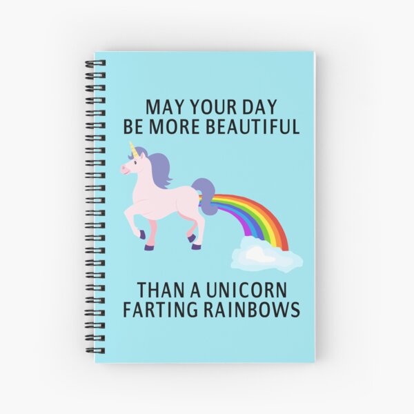Item preview, May Your Day Be More Beautiful Than A Unicorn Farting Rainbows designed and sold by coolfuntees.