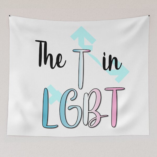 Item preview, The T in LGBT designed and sold by BELLOBORDO.