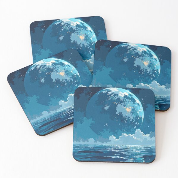 Item preview, Titans luminous oasis alternatively the moonlit seas of designed and sold by MadeByHaresShop.