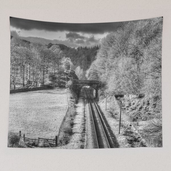 Item preview, Cumbrian Steam Railway Bridge Infrared designed and sold by Londonimages.