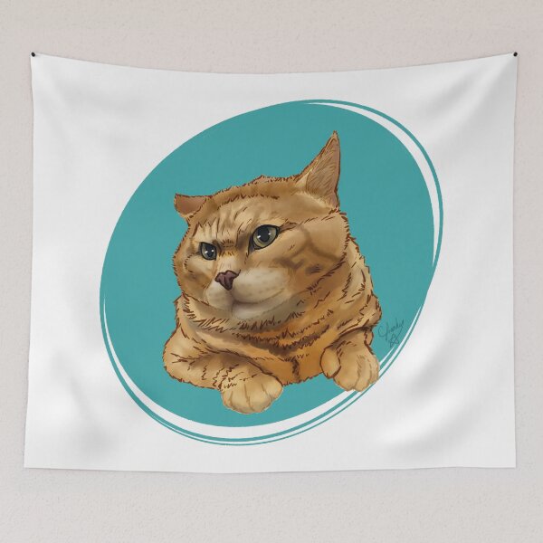 Item preview, Ginger kitty: rescue cat designed and sold by Made-by-Anxiety.