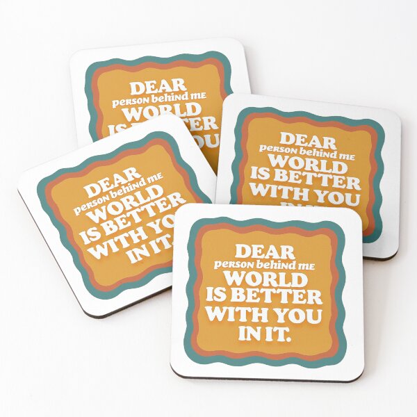 Item preview, Dear person behind me world is better with you in it T-shirt/Hoody/Phone cases designed and sold by justforyou2024.