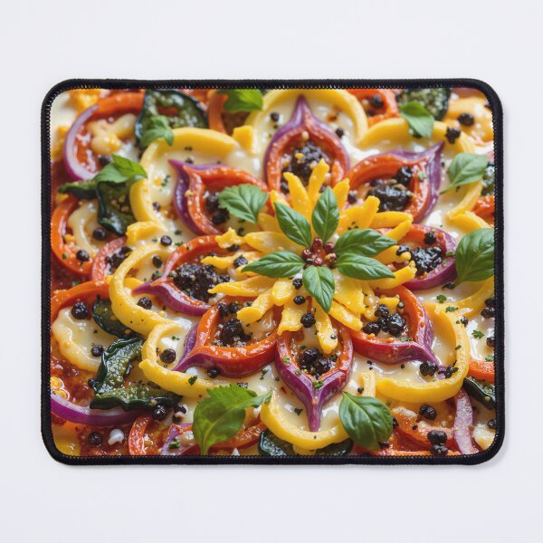 Item preview, Mandala masterpiece pizza designed and sold by MadeByHaresShop.
