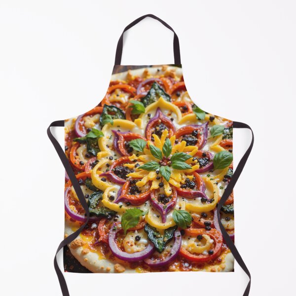 Item preview, Mandala masterpiece pizza designed and sold by MadeByHaresShop.