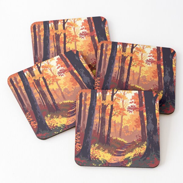 Item preview, Autumn echoes whispers through amber glades designed and sold by MadeByHaresShop.