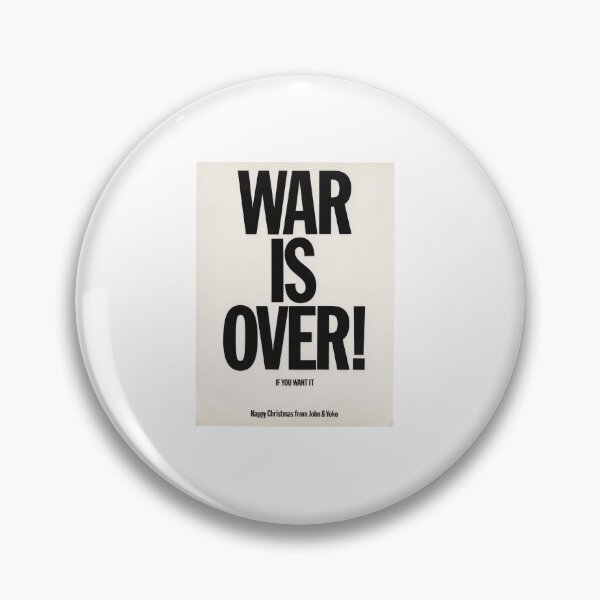 Item preview, war is over designed and sold by BELLE FLEURS.