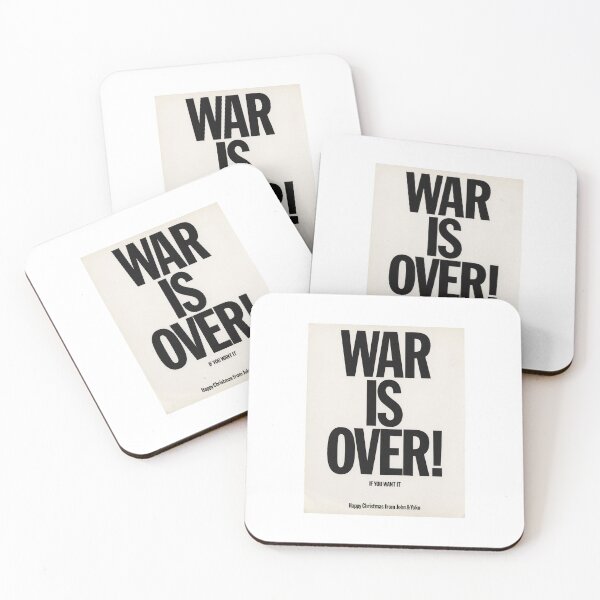 Item preview, war is over designed and sold by BELLE FLEURS.