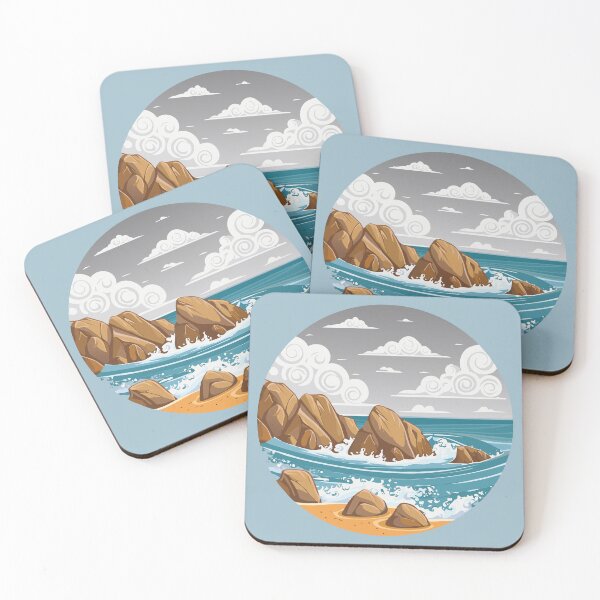 Item preview, Rocky Coastline designed and sold by BenShirtDesign.