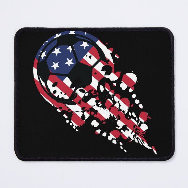 Item preview, United States of America Soccer Flag Pride Football. USA soccer ball flag. designed and sold by Shiraufa.