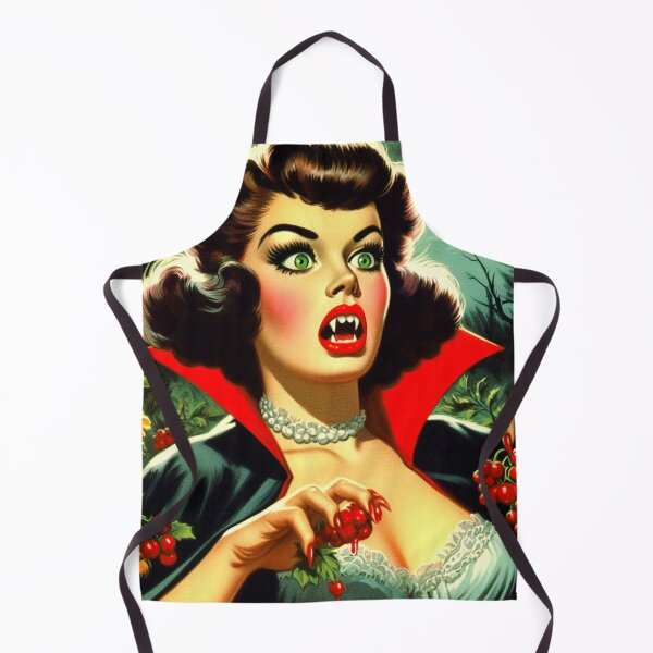 Item preview, Retro Vampire Woman designed and sold by PulpVintage.