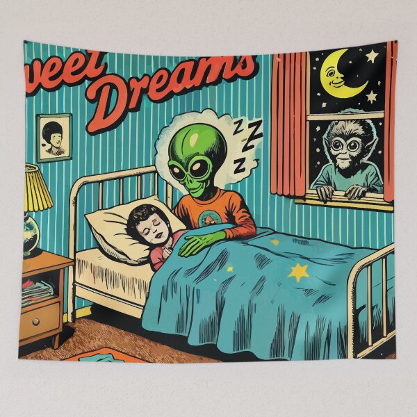 Item preview, Alien sleeping, Alien sleeping designed and sold by Martinez-TS.